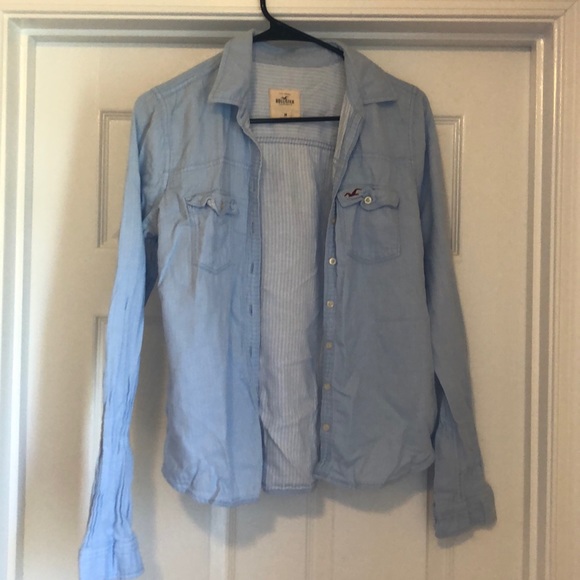 Light blue button up - Picture 1 of 2